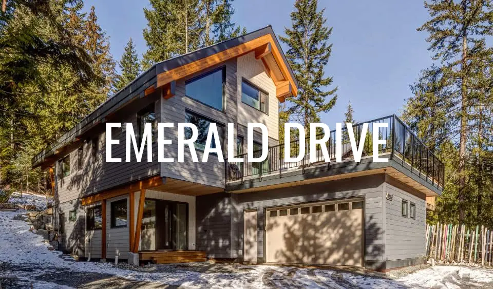 Emerald Drive Whistler Home Construction
