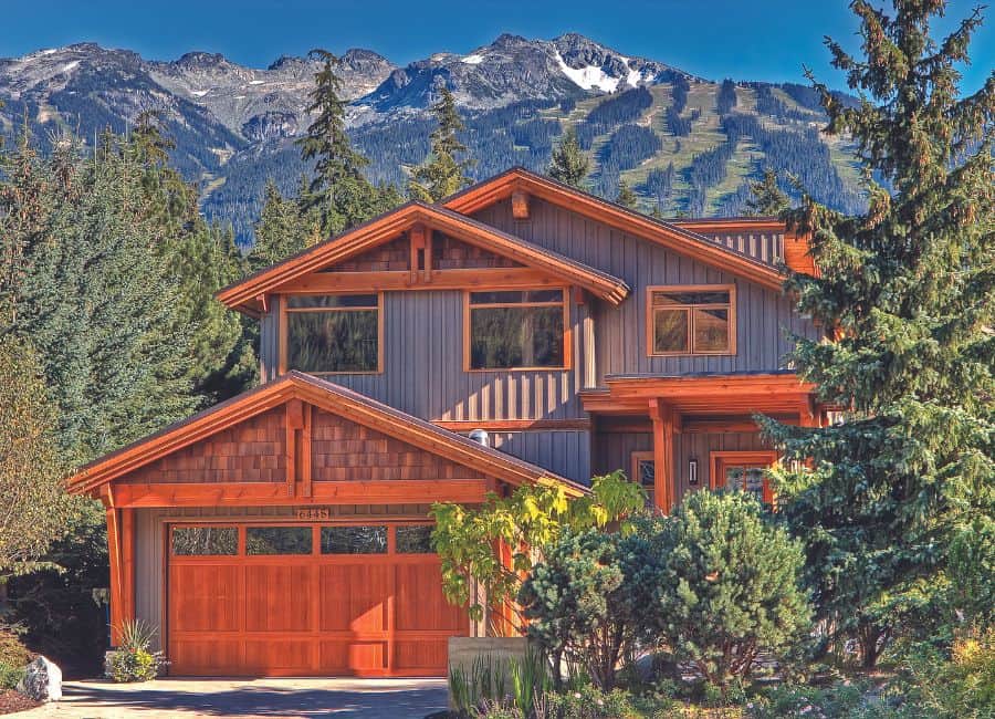 Toad Hollow Whistler Home Front Exterior